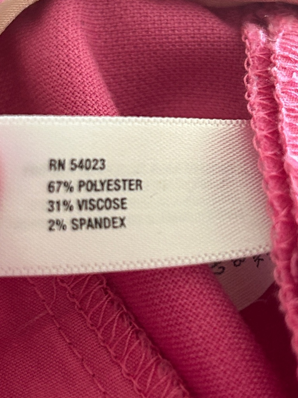 Gap Slim Crop Tailored Ankle Pants 10 Pink Stretch Career Barbie Preppy Vintage - Picture 14 of 16